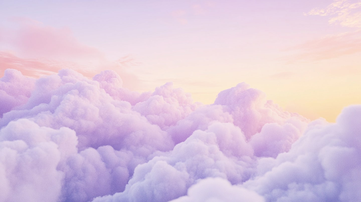 Pink clouds at dusk